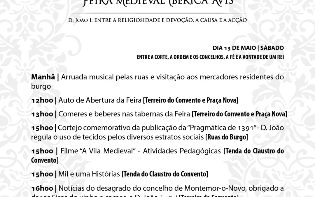 Programa – 13 de maio