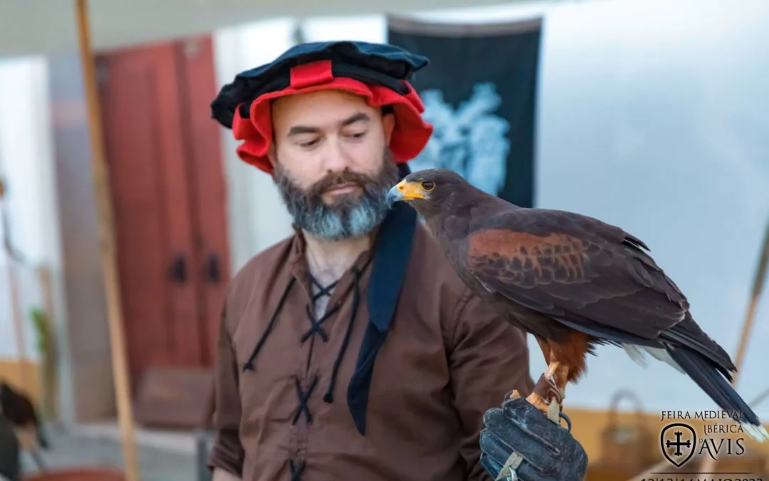 Répteis e aves de rapina na Feira Medieval